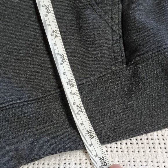 Under Armour Unisex Sz. M Grey Full Zippered Hoodie with Pockets - Picture 9 of 12